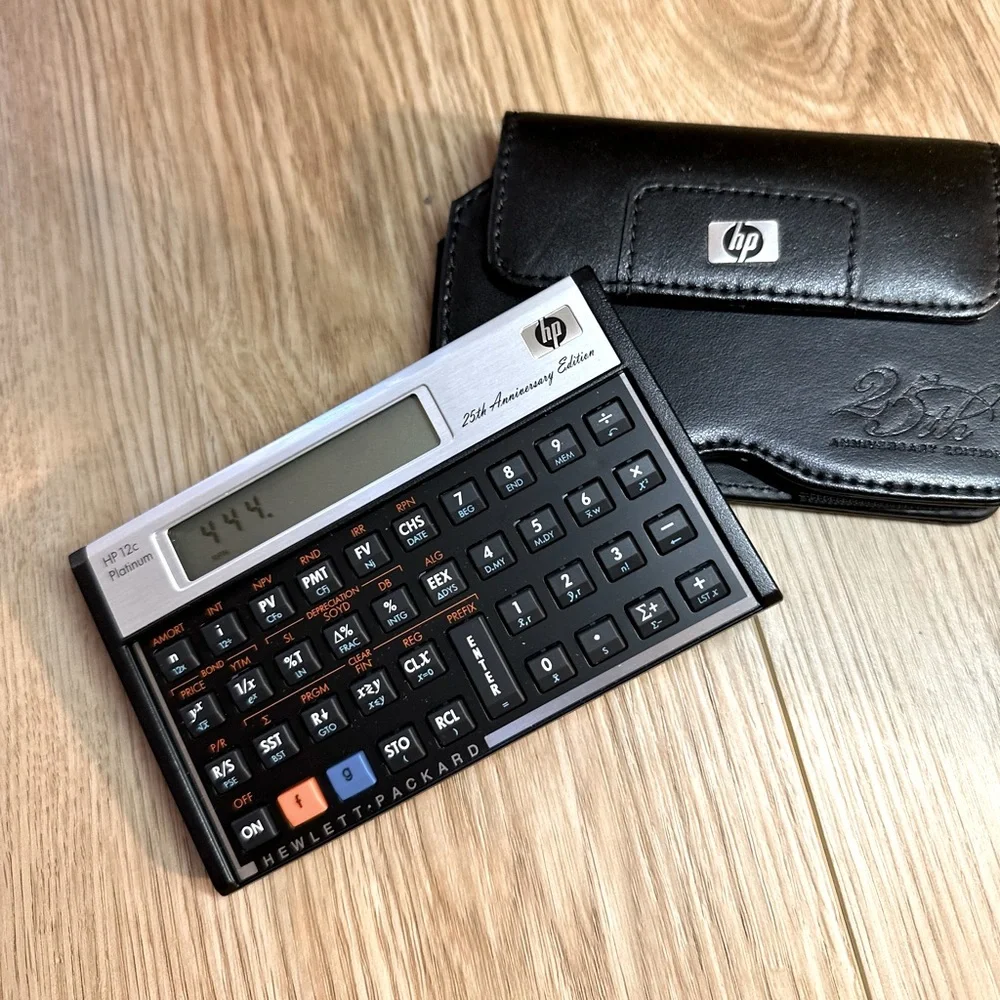HP 12c Platinum Limited, 25th Anniversary Edition